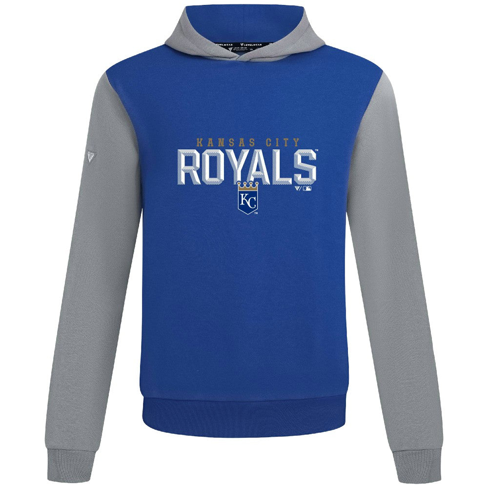 Kansas City Royals Levelwear Throwback Carve Ultimate Hoodie - MLB Hoodies