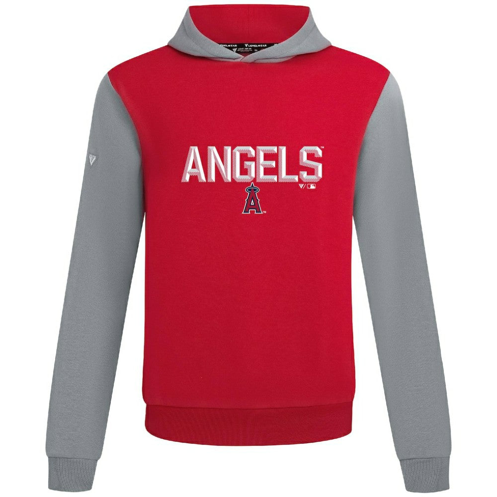 Los Angeles Angels Levelwear Throwback Carve Ultimate Hoodie - MLB Hoodies