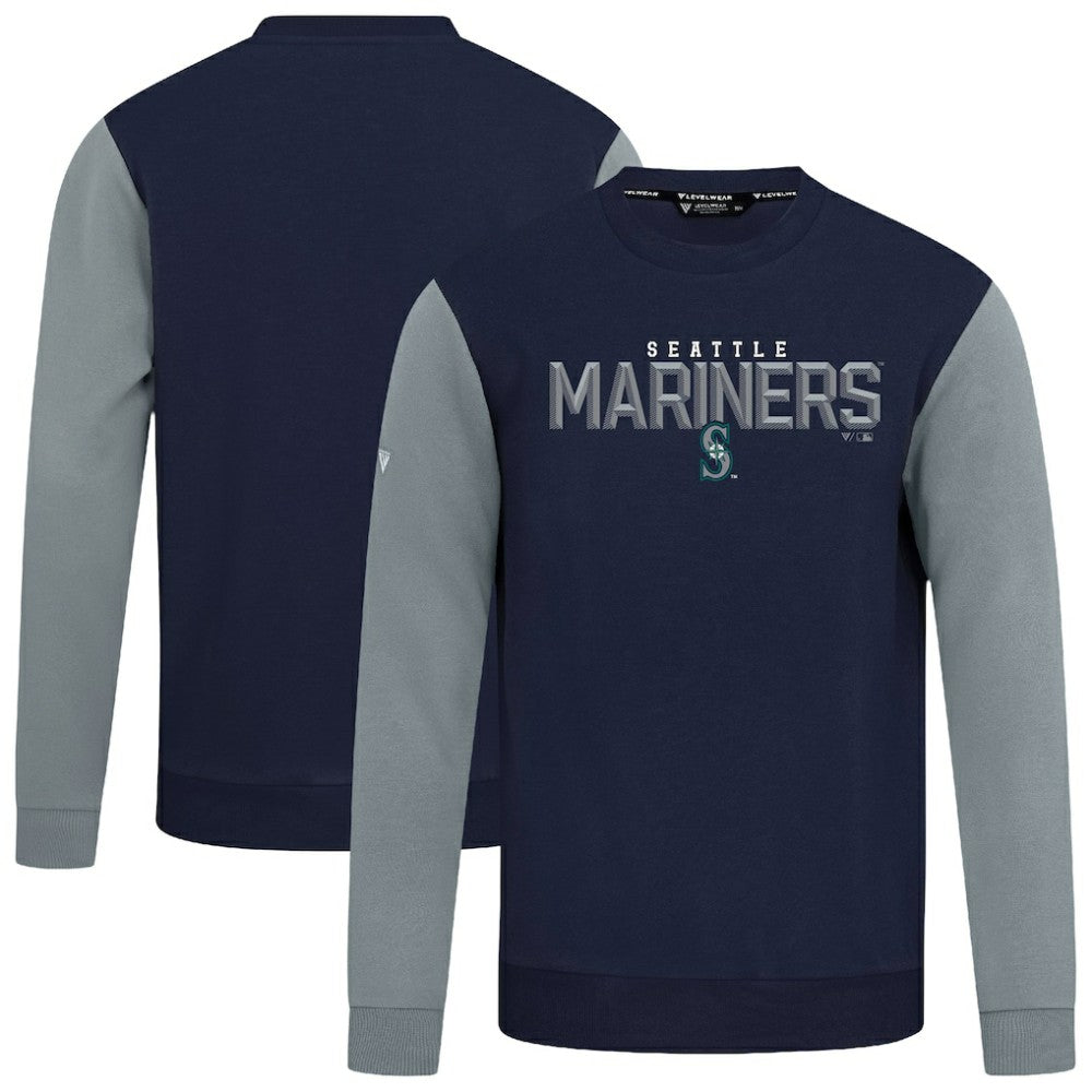 Seattle Mariners Levelwear Throwback Ultimate Carve Sweatshirt - MLB Sweatshirts