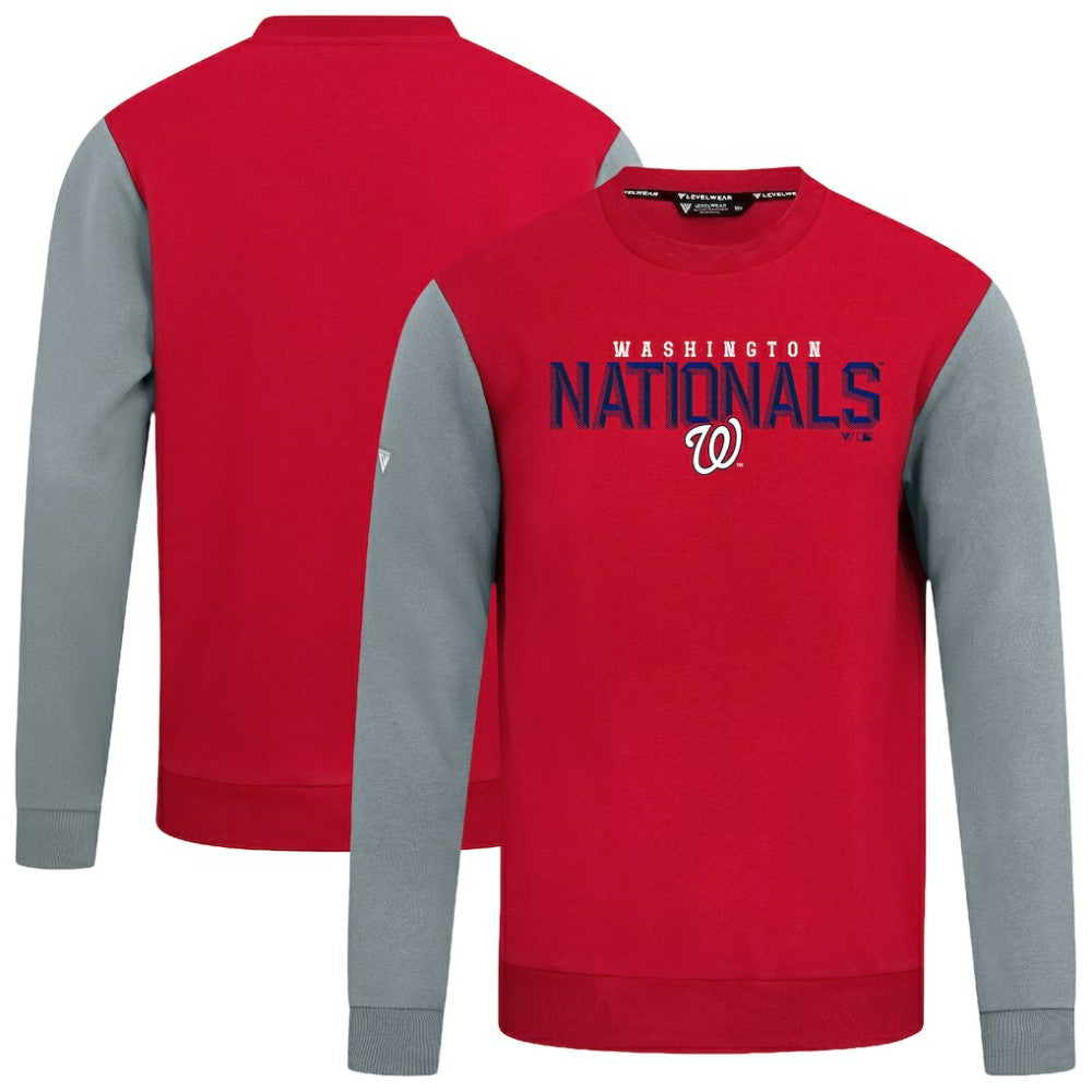 Washington Nationals Levelwear Throwback Ultimate Carve Sweatshirt - MLB Sweatshirts