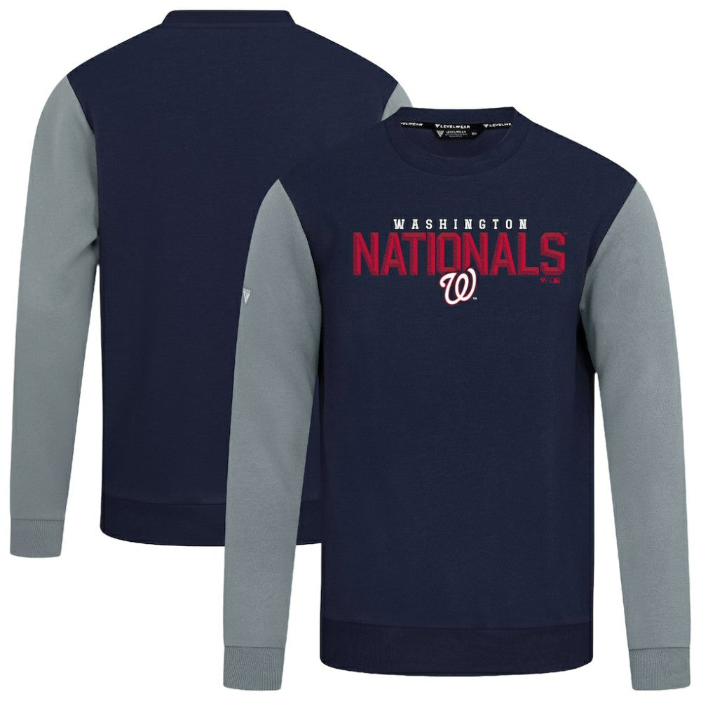 Washington Nationals Levelwear Throwback Ultimate Carve Sweatshirt - MLB Sweatshirts