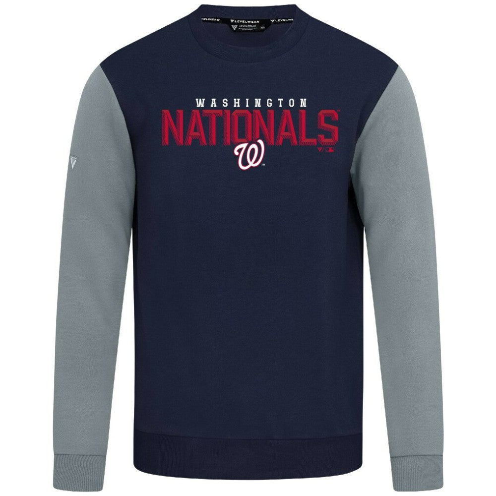 Washington Nationals Levelwear Throwback Ultimate Carve Sweatshirt - MLB Sweatshirts