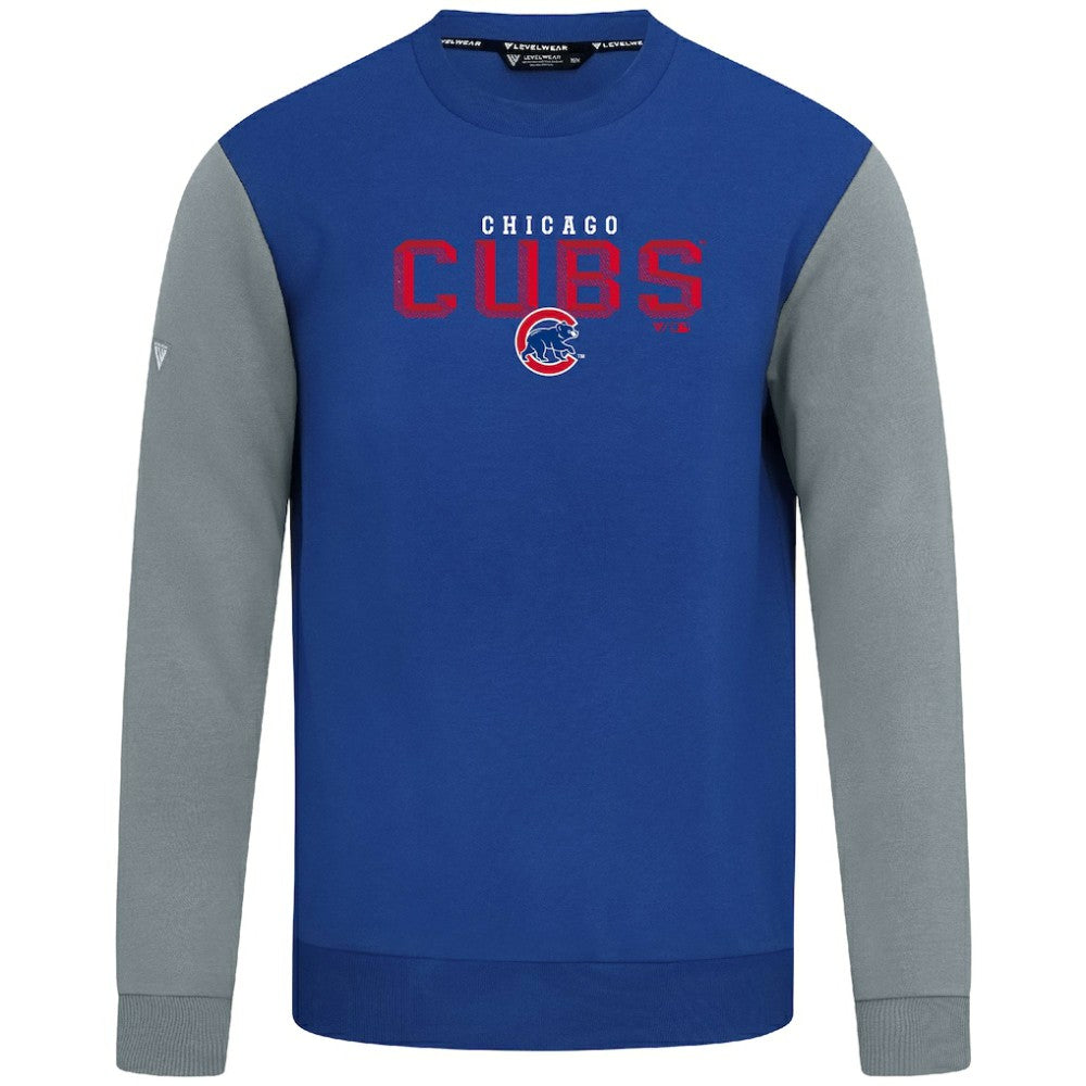 Chicago Cubs Levelwear Throwback Ultimate Carve Sweatshirt - MLB Sweatshirts