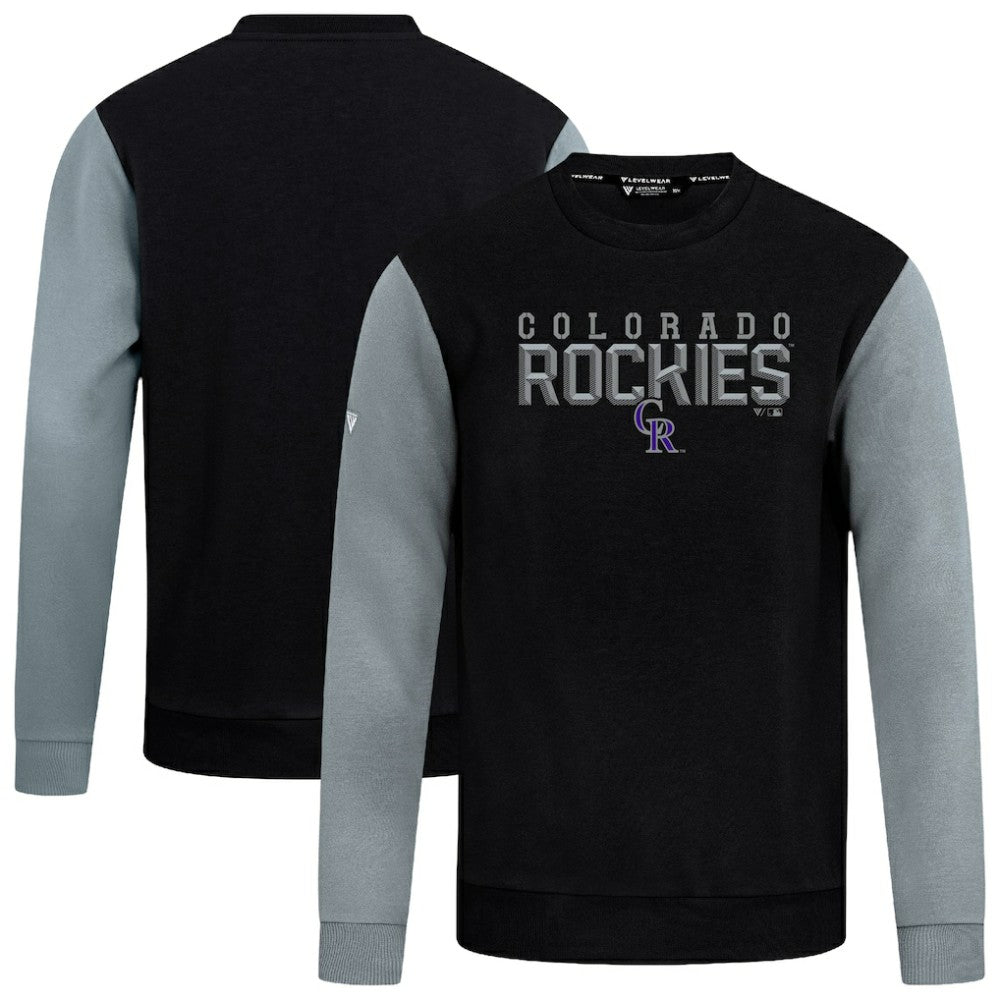 Colorado Rockies Levelwear Throwback Ultimate Carve Sweatshirt - MLB Sweatshirts