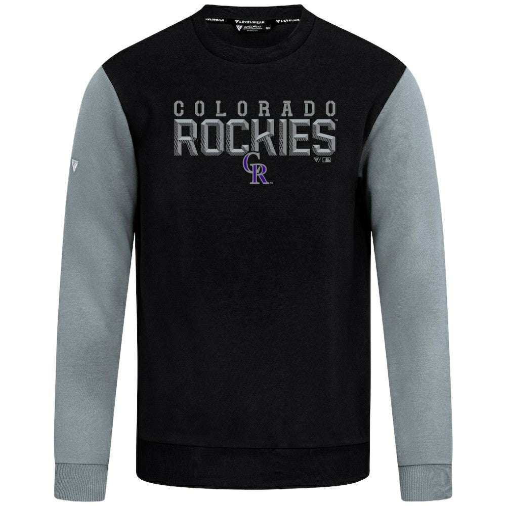 Colorado Rockies Levelwear Throwback Ultimate Carve Sweatshirt - MLB Sweatshirts
