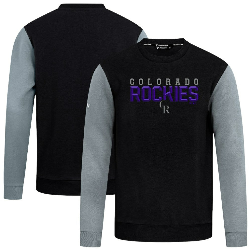 Colorado Rockies Levelwear Throwback Ultimate Carve Sweatshirt - MLB Sweatshirts