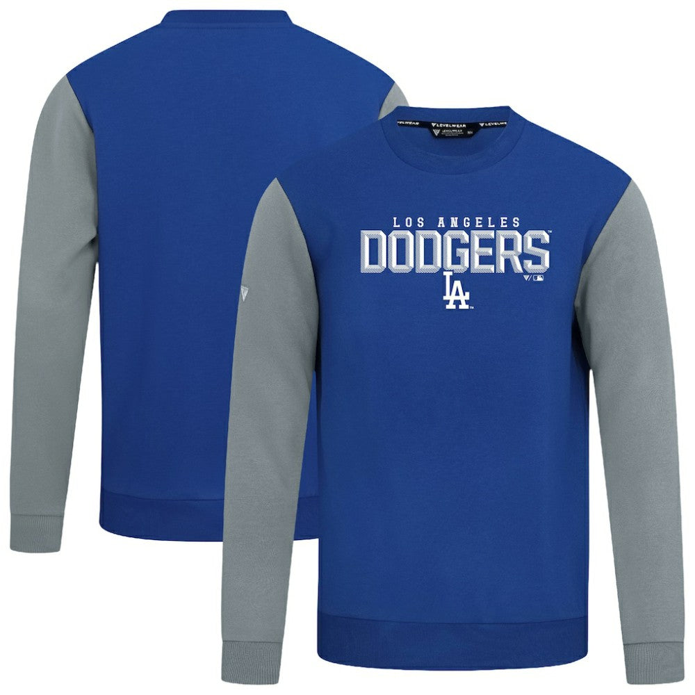 Los Angeles Dodgers Levelwear Throwback Ultimate Carve Sweatshirt - MLB Sweatshirts