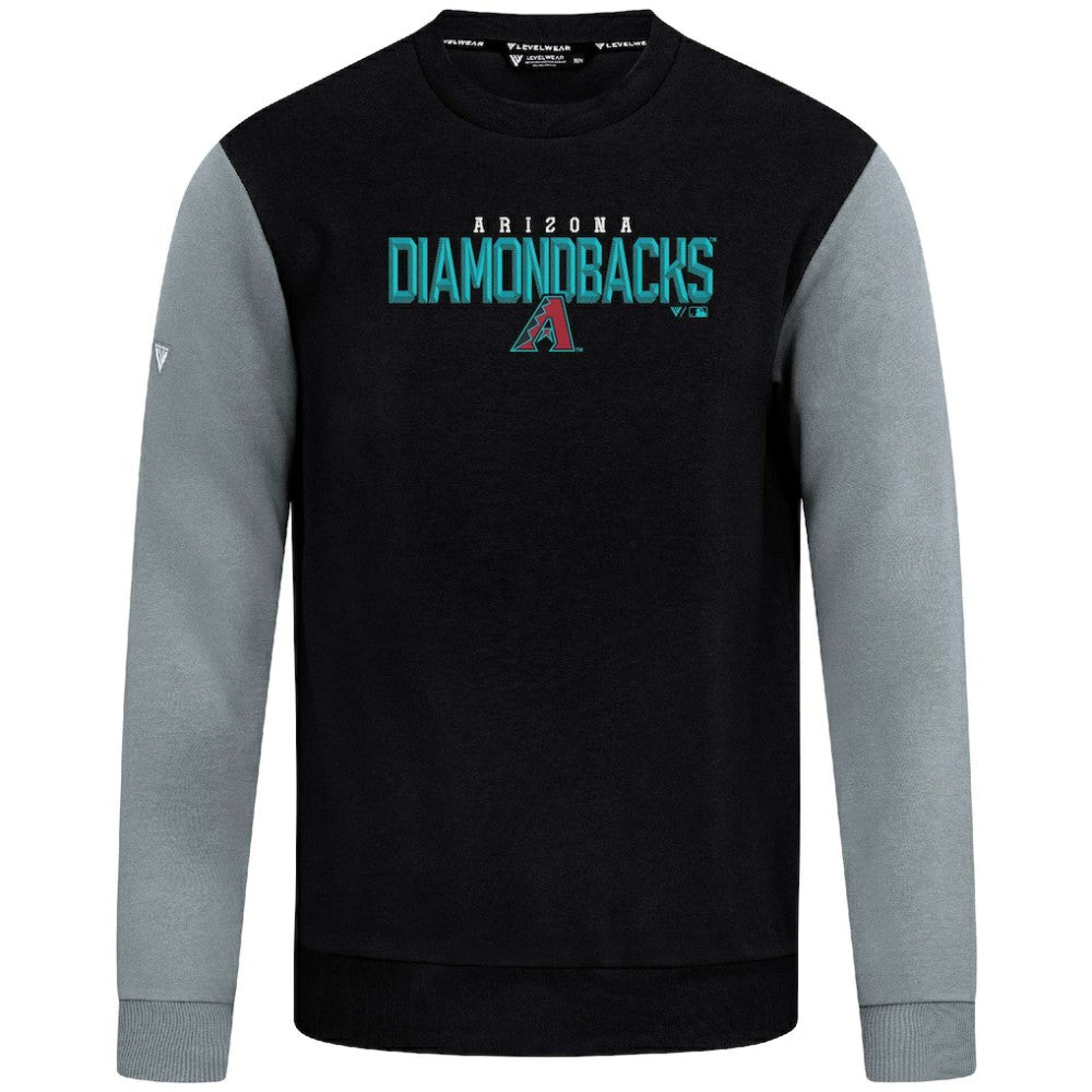 Arizona Diamondbacks Levelwear Throwback Ultimate Carve Sweatshirt - MLB Sweatshirts