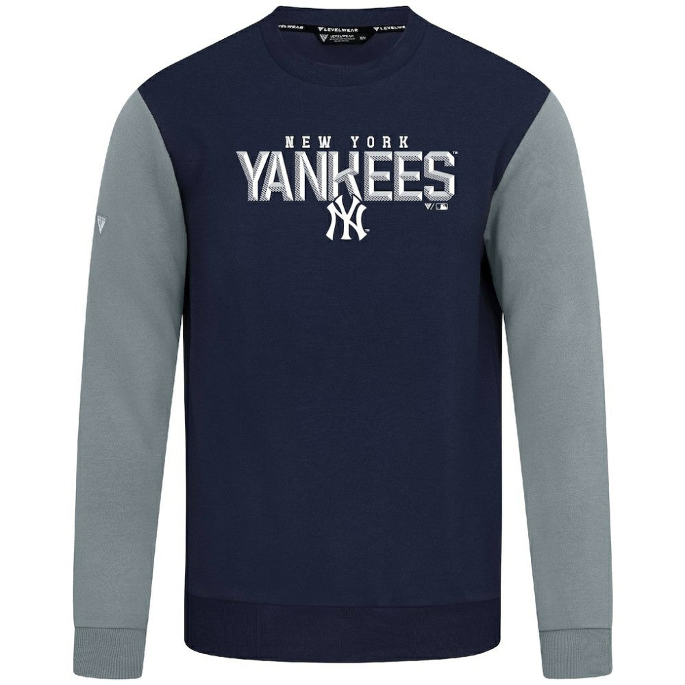 New York Yankees Levelwear Throwback Ultimate Carve Sweatshirt - MLB Sweatshirts