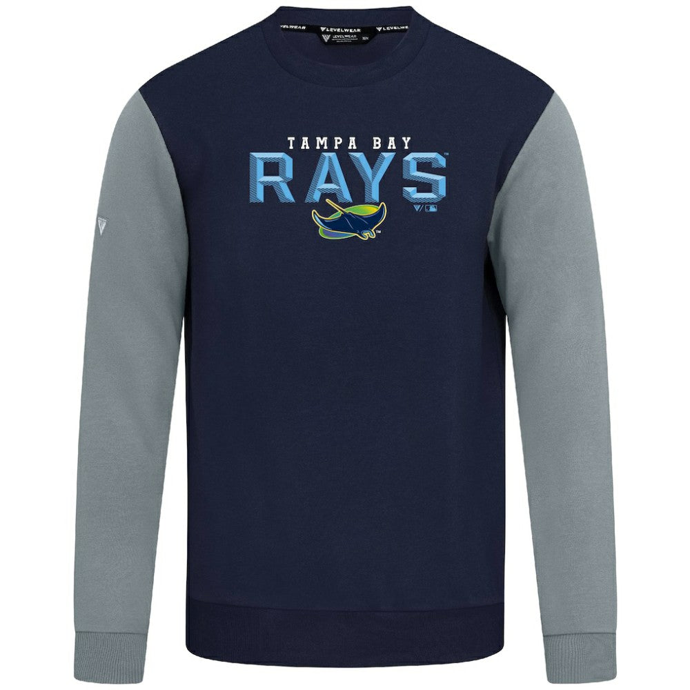 Tampa Bay Rays Levelwear Throwback Ultimate Carve Sweatshirt - MLB Sweatshirts