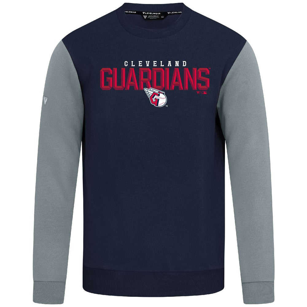 Cleveland Guardians Levelwear Throwback Ultimate Carve Sweatshirt - MLB Sweatshirts
