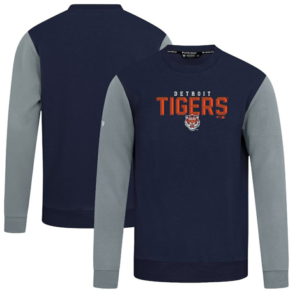 Detroit Tigers Levelwear Throwback Ultimate Carve Sweatshirt - MLB Sweatshirts