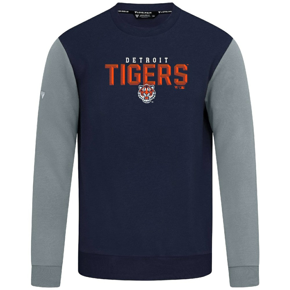 Detroit Tigers Levelwear Throwback Ultimate Carve Sweatshirt - MLB Sweatshirts