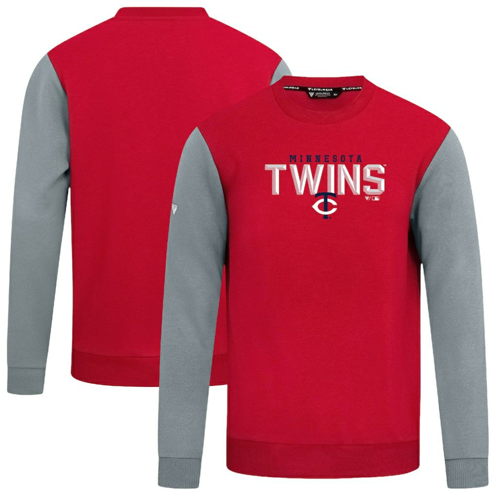 Minnesota Twins Levelwear Throwback Ultimate Carve Sweatshirt - MLB Sweatshirts