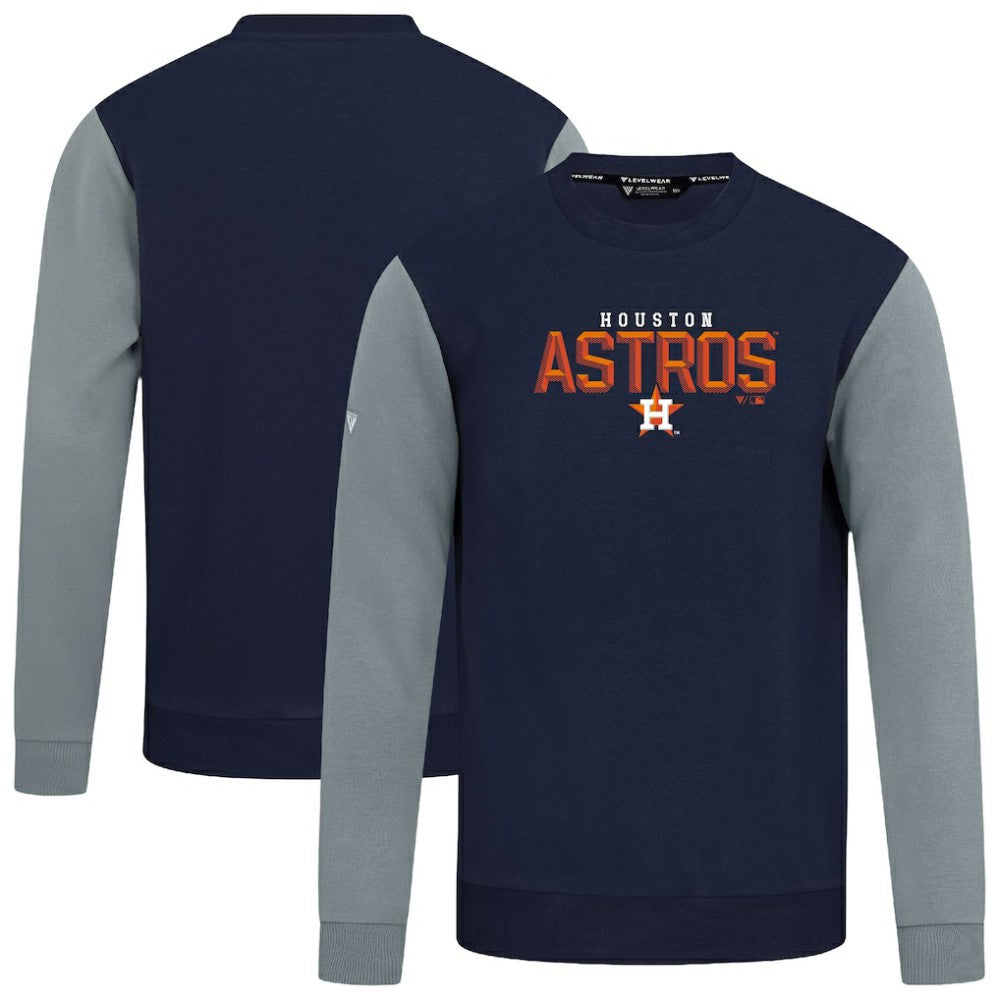 Houston Astros Levelwear Throwback Ultimate Carve Sweatshirt - MLB Sweatshirts