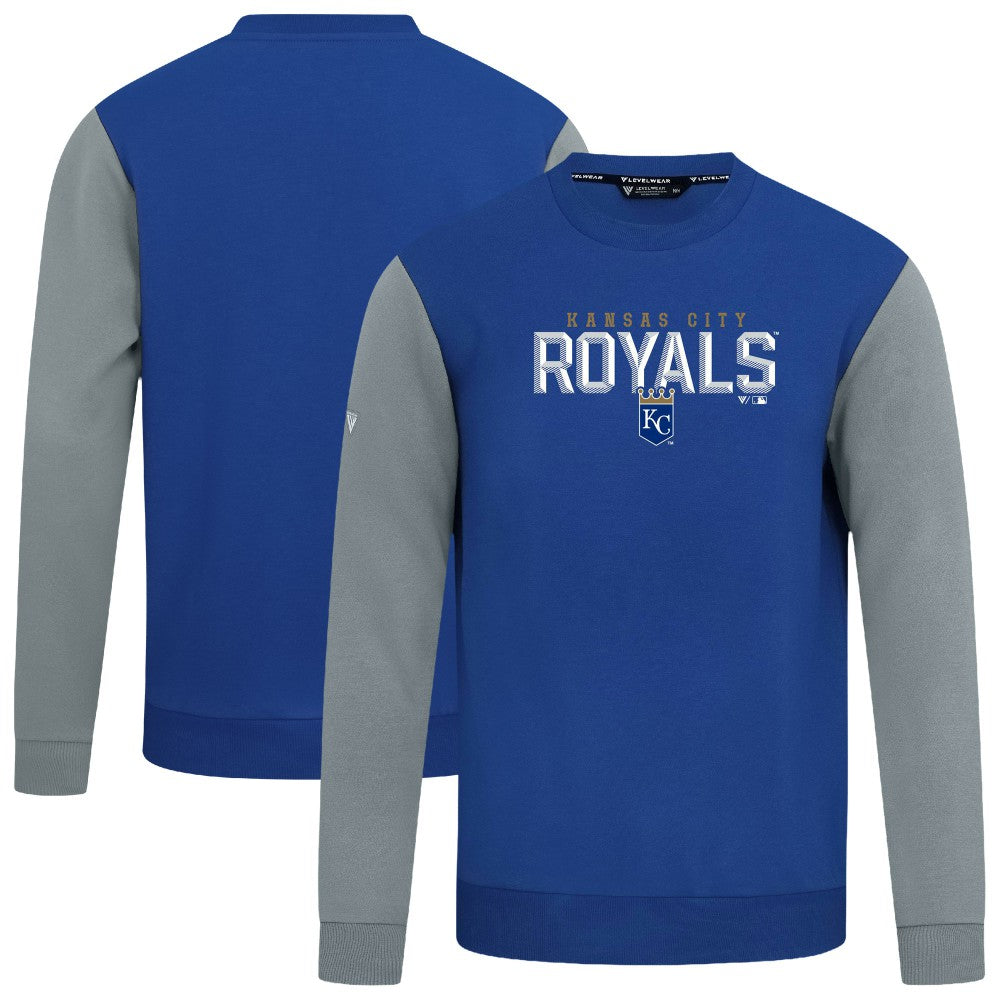 Kansas City Royals Levelwear Throwback Ultimate Carve Sweatshirt - MLB Sweatshirts