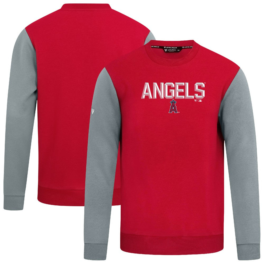 Los Angeles Angels Levelwear Throwback Ultimate Carve Sweatshirt - MLB Sweatshirts