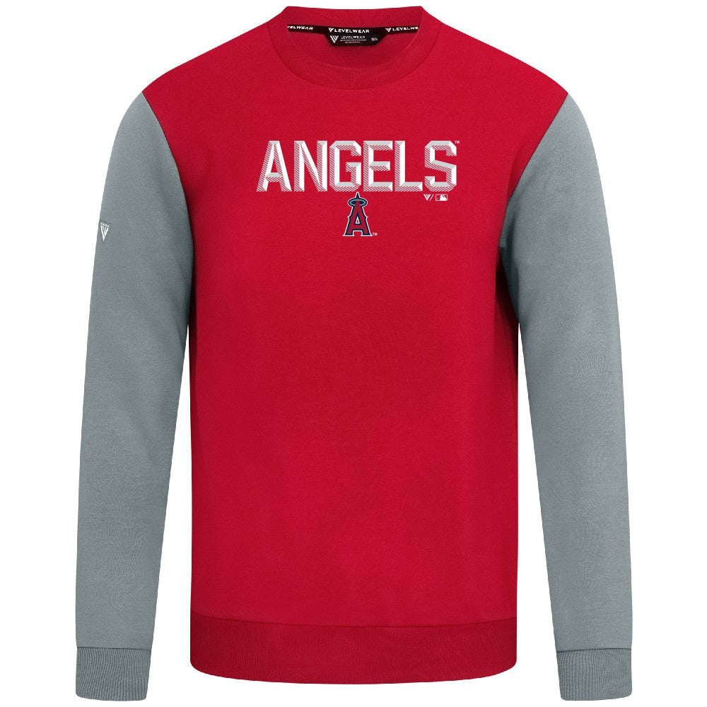 Los Angeles Angels Levelwear Throwback Ultimate Carve Sweatshirt - MLB Sweatshirts
