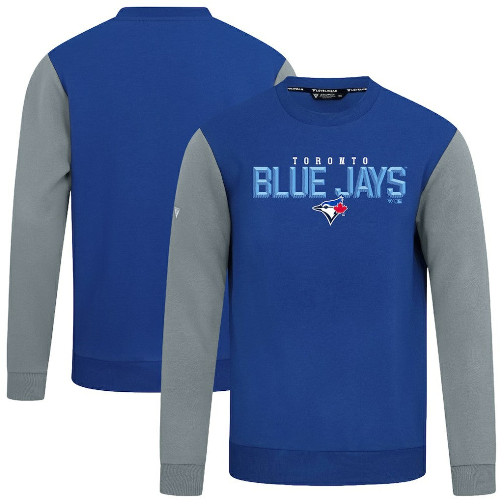 Toronto Blue Jays Levelwear Throwback Ultimate Carve Sweatshirt - MLB Sweatshirts