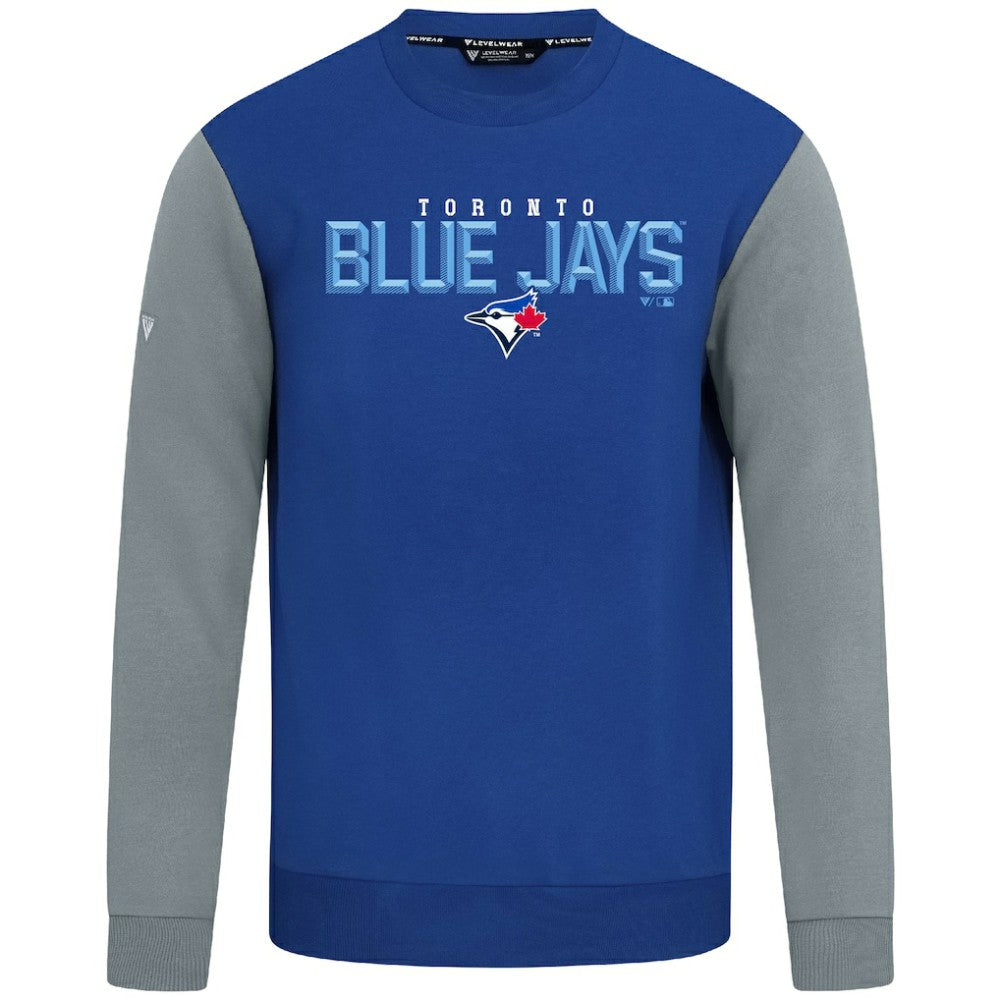 Toronto Blue Jays Levelwear Throwback Ultimate Carve Sweatshirt - MLB Sweatshirts