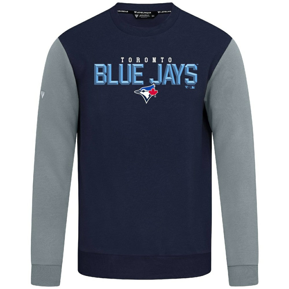 Toronto Blue Jays Levelwear Throwback Ultimate Carve Sweatshirt - MLB Sweatshirts