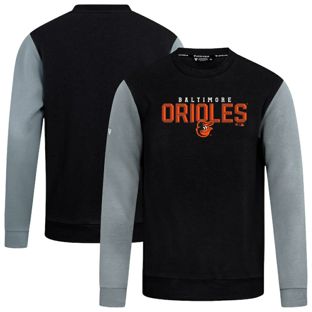 Baltimore Orioles Levelwear Throwback Ultimate Carve Sweatshirt - MLB Sweatshirts