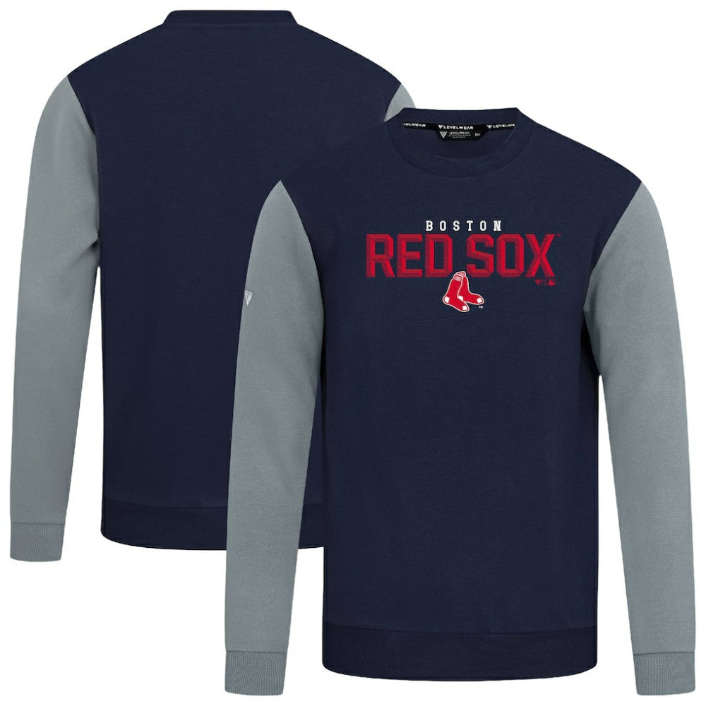 Boston Red Sox Levelwear Throwback Ultimate Carve Sweatshirt - MLB Sweatshirts