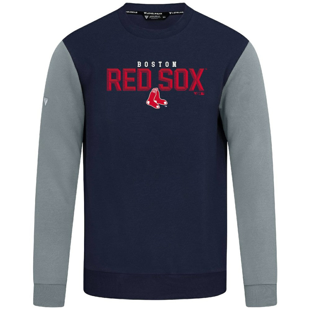 Boston Red Sox Levelwear Throwback Ultimate Carve Sweatshirt - MLB Sweatshirts