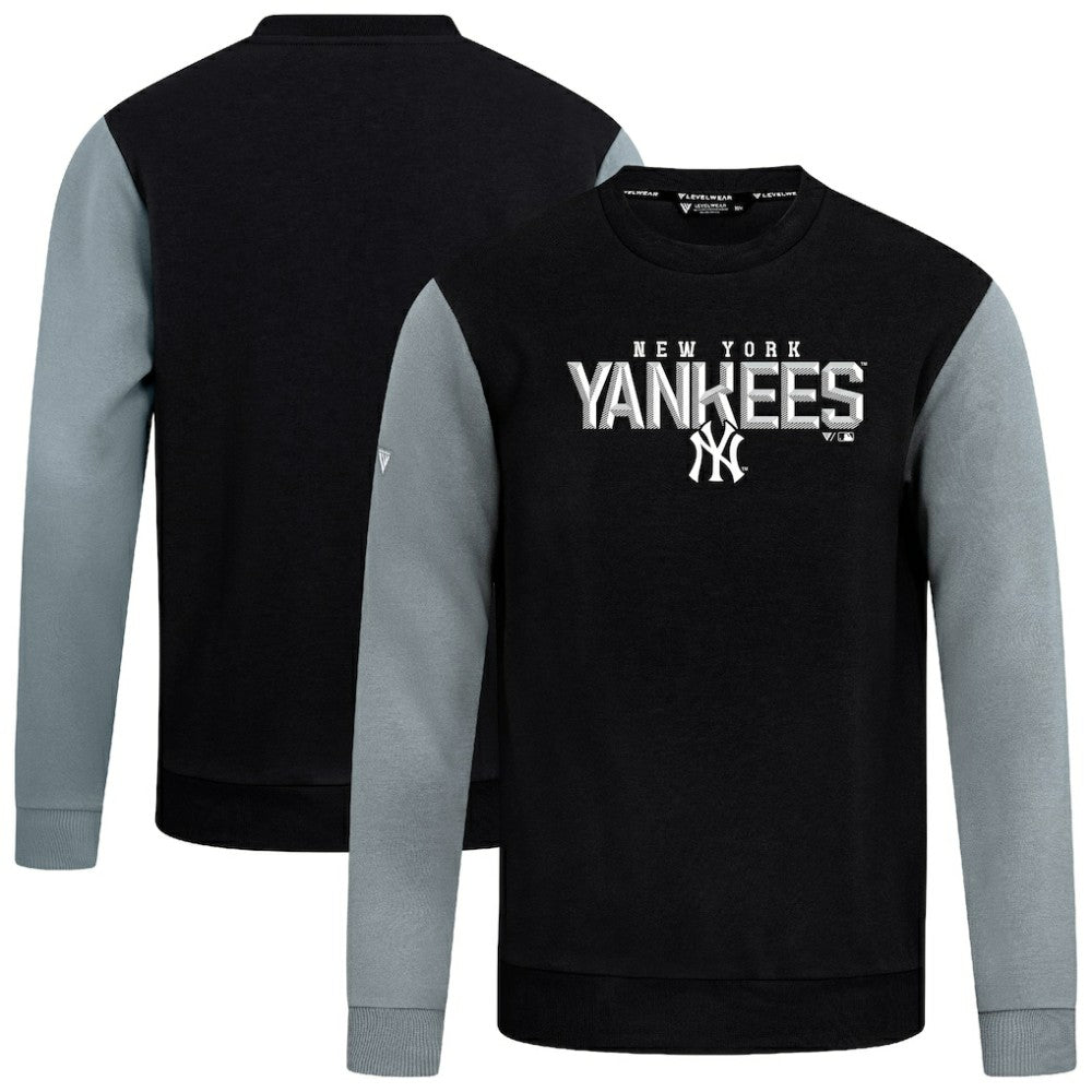 New York Yankees Levelwear Throwback Ultimate Carve Sweatshirt - MLB Sweatshirts