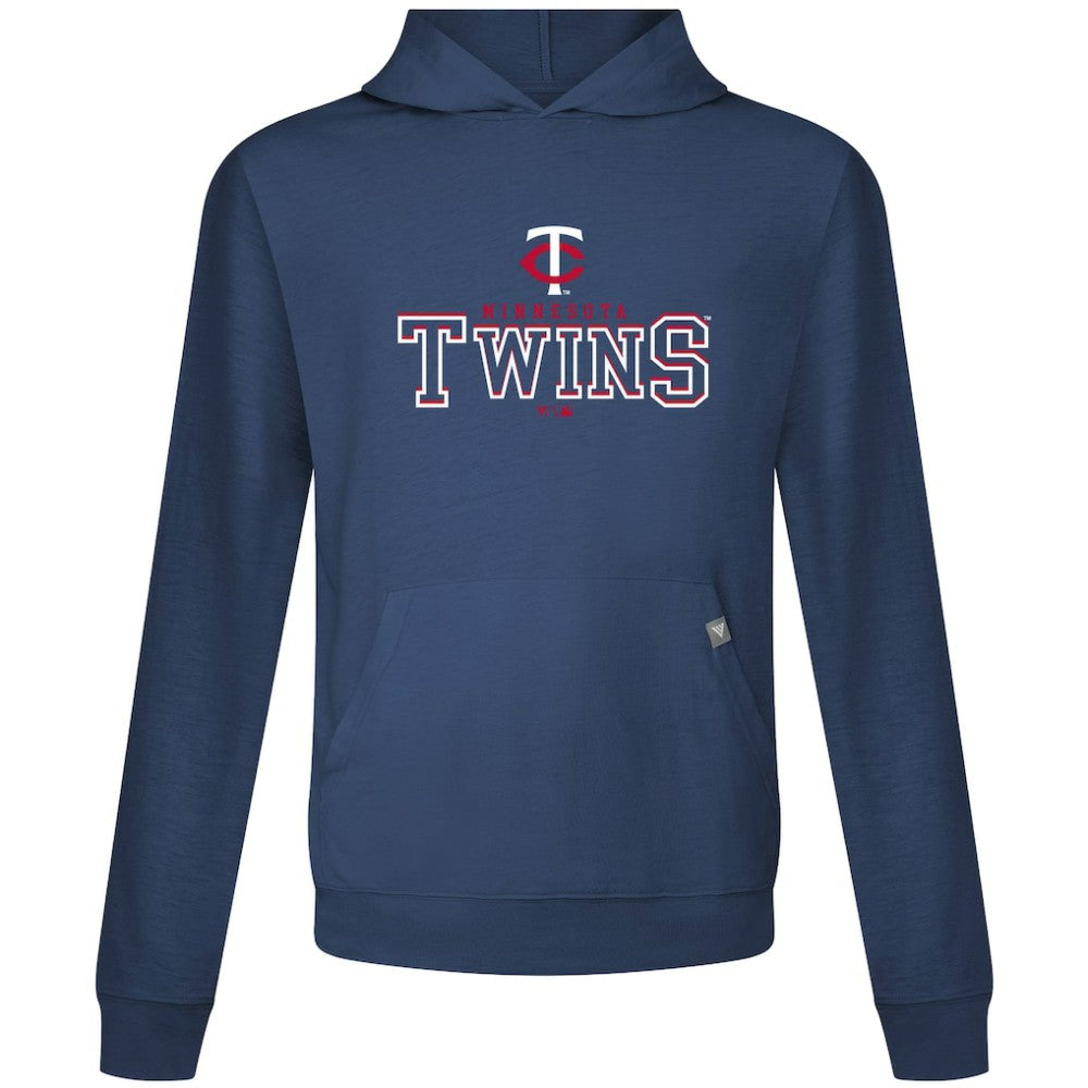Minnesota Twins Levelwear Relay Journey Pullover Hoodie - MLB Hoodies