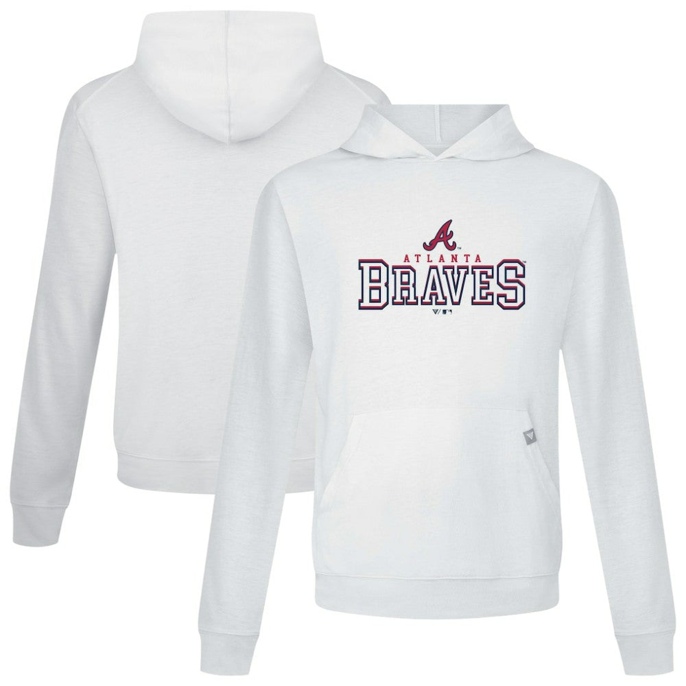 Atlanta Braves Levelwear Relay Journey Pullover Hoodie - MLB Hoodies