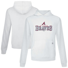 Atlanta Braves Levelwear Relay Journey Pullover Hoodie - MLB Hoodies