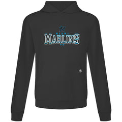 Miami Marlins Levelwear Relay Journey Pullover Hoodie - MLB Hoodies