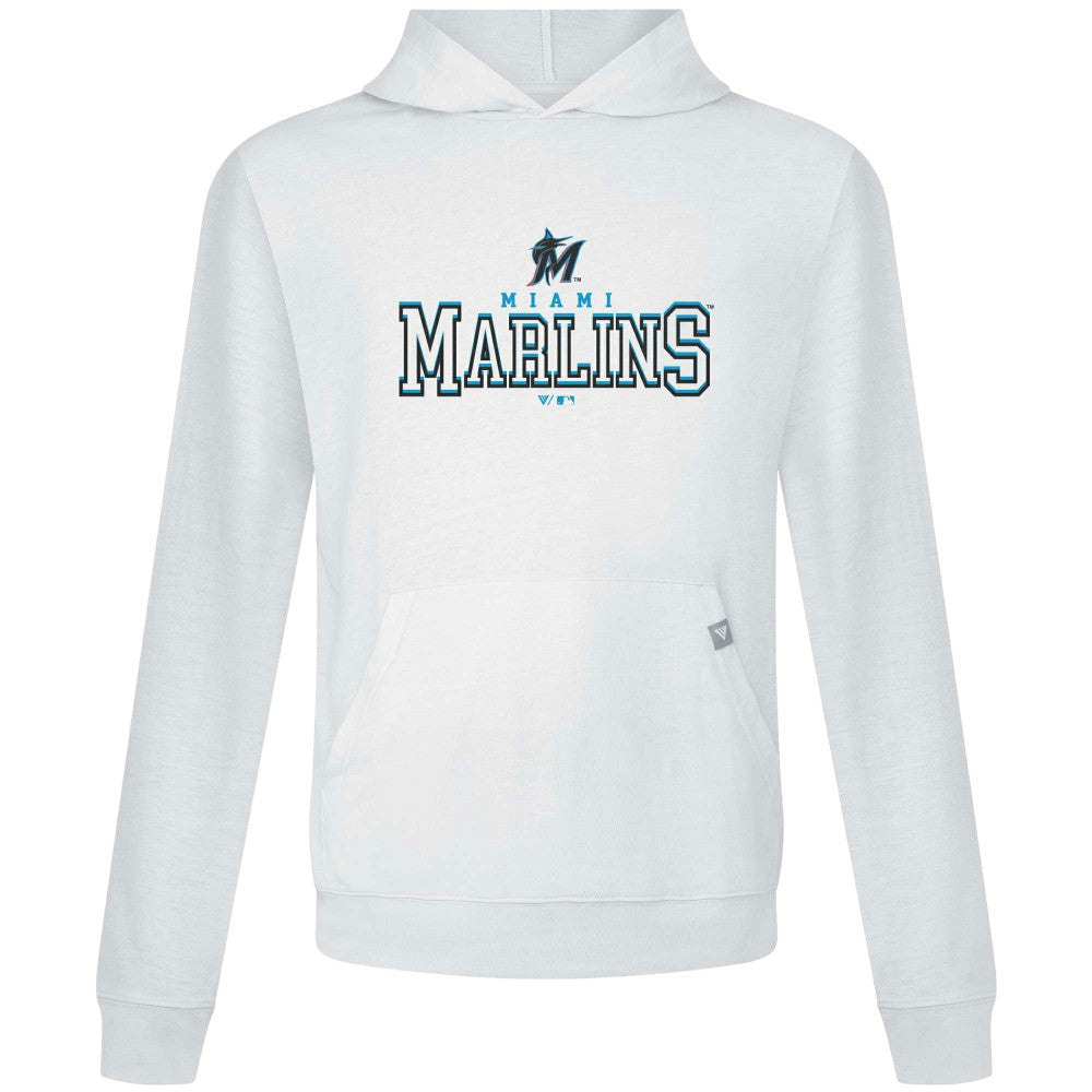 Miami Marlins Levelwear Relay Journey Pullover Hoodie - MLB Hoodies
