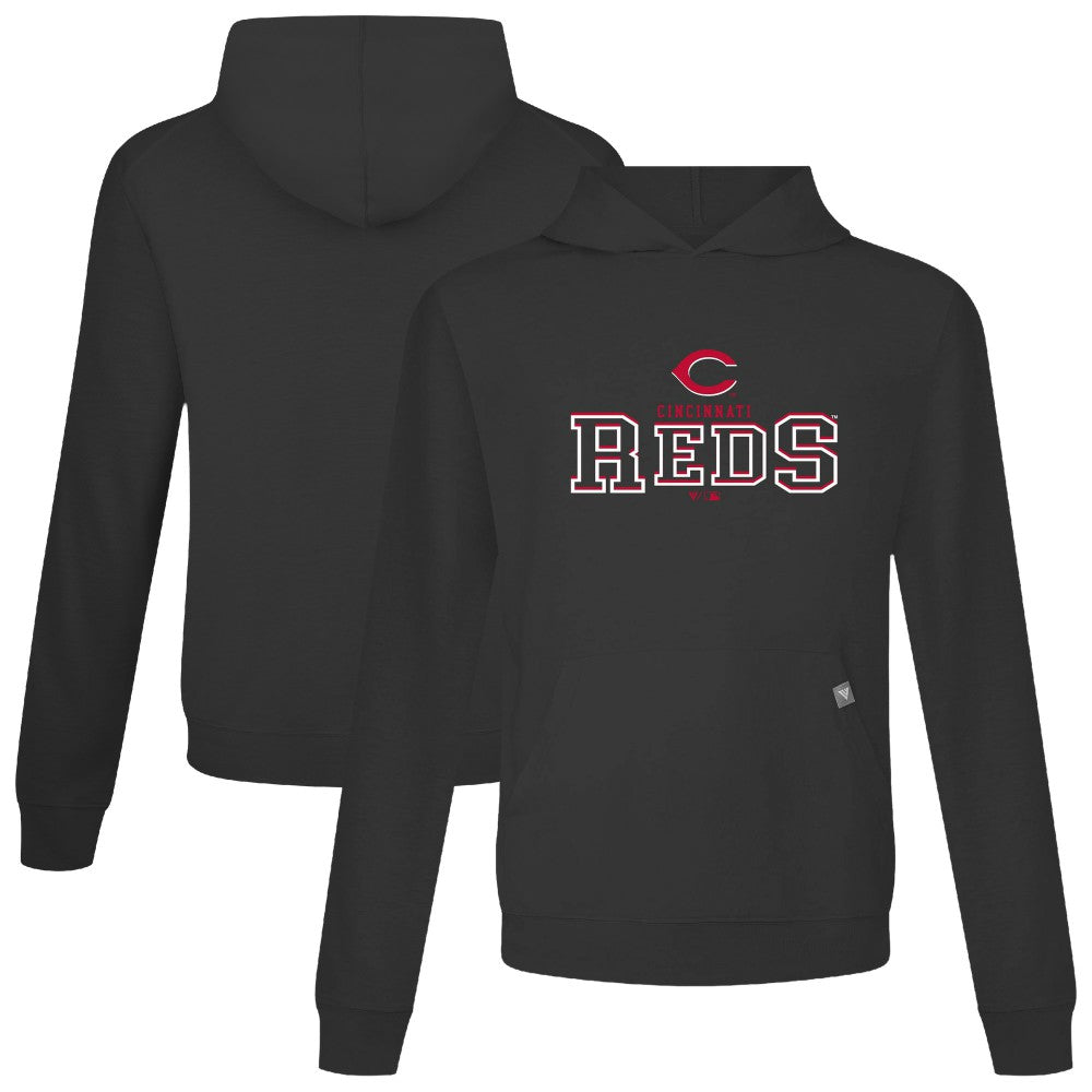 Cincinnati Reds Levelwear Relay Journey Pullover Hoodie - MLB Hoodies