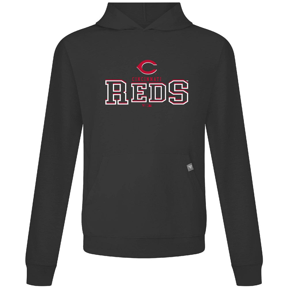 Cincinnati Reds Levelwear Relay Journey Pullover Hoodie - MLB Hoodies