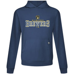 Milwaukee Brewers Levelwear Relay Journey Pullover Hoodie - MLB Hoodies