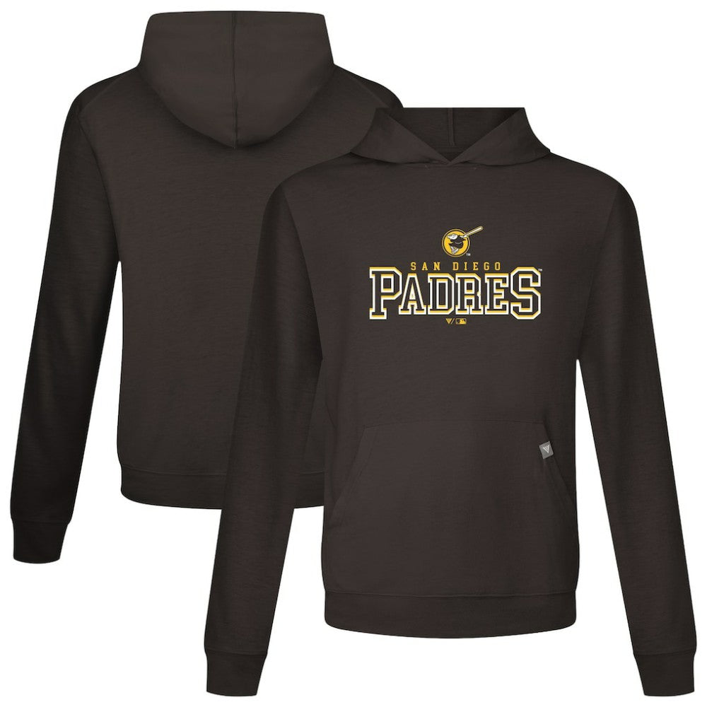 San Diego Padres Levelwear Relay Journey Pullover Hoodie - MLB Hoodies