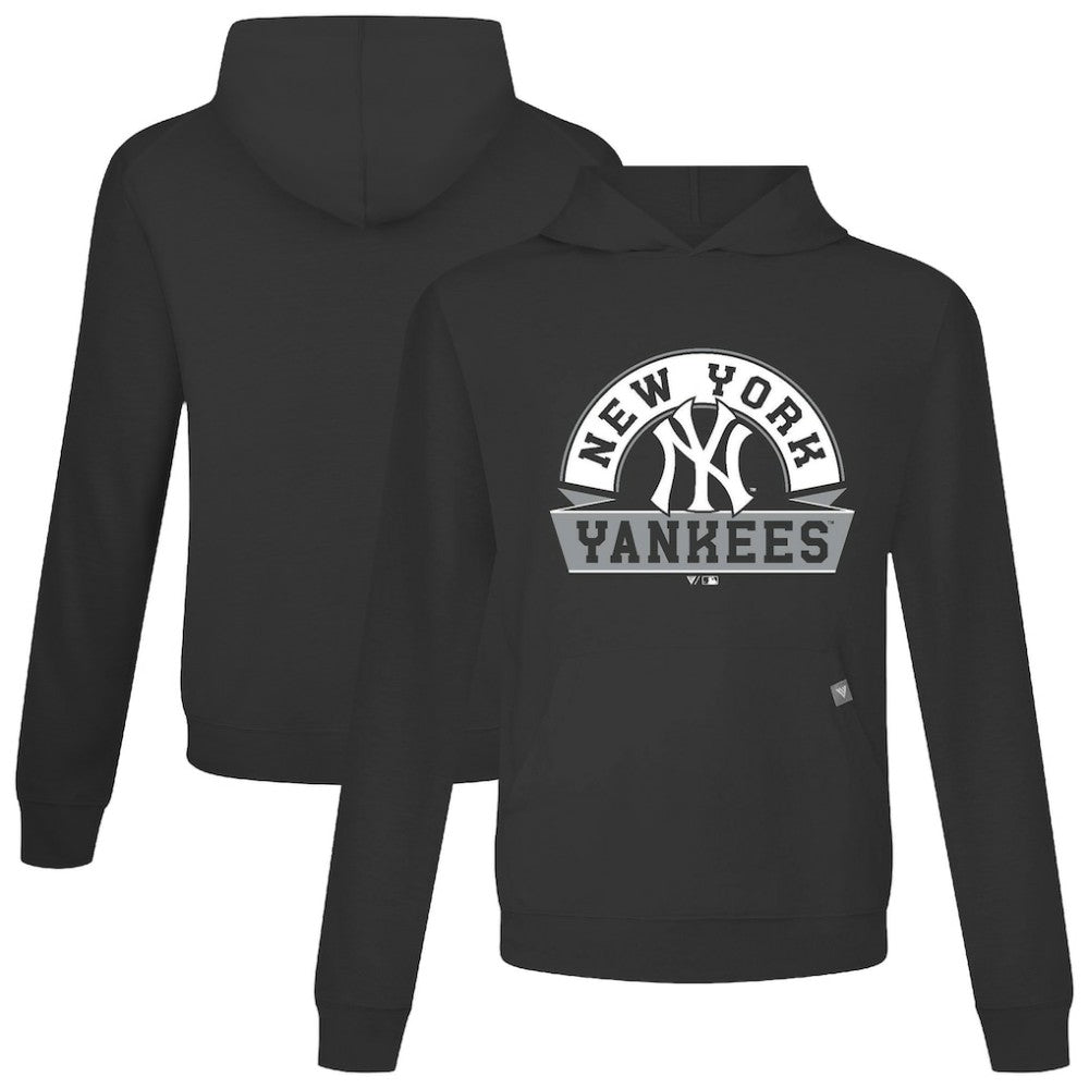 New York Yankees Levelwear Relay Banner Arch Pullover Hoodie - MLB Hoodies