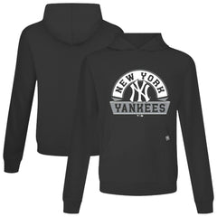 New York Yankees Levelwear Relay Banner Arch Pullover Hoodie - MLB Hoodies