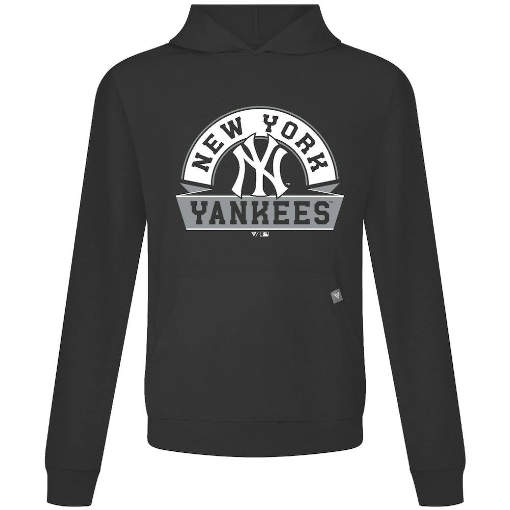New York Yankees Levelwear Relay Banner Arch Pullover Hoodie - MLB Hoodies