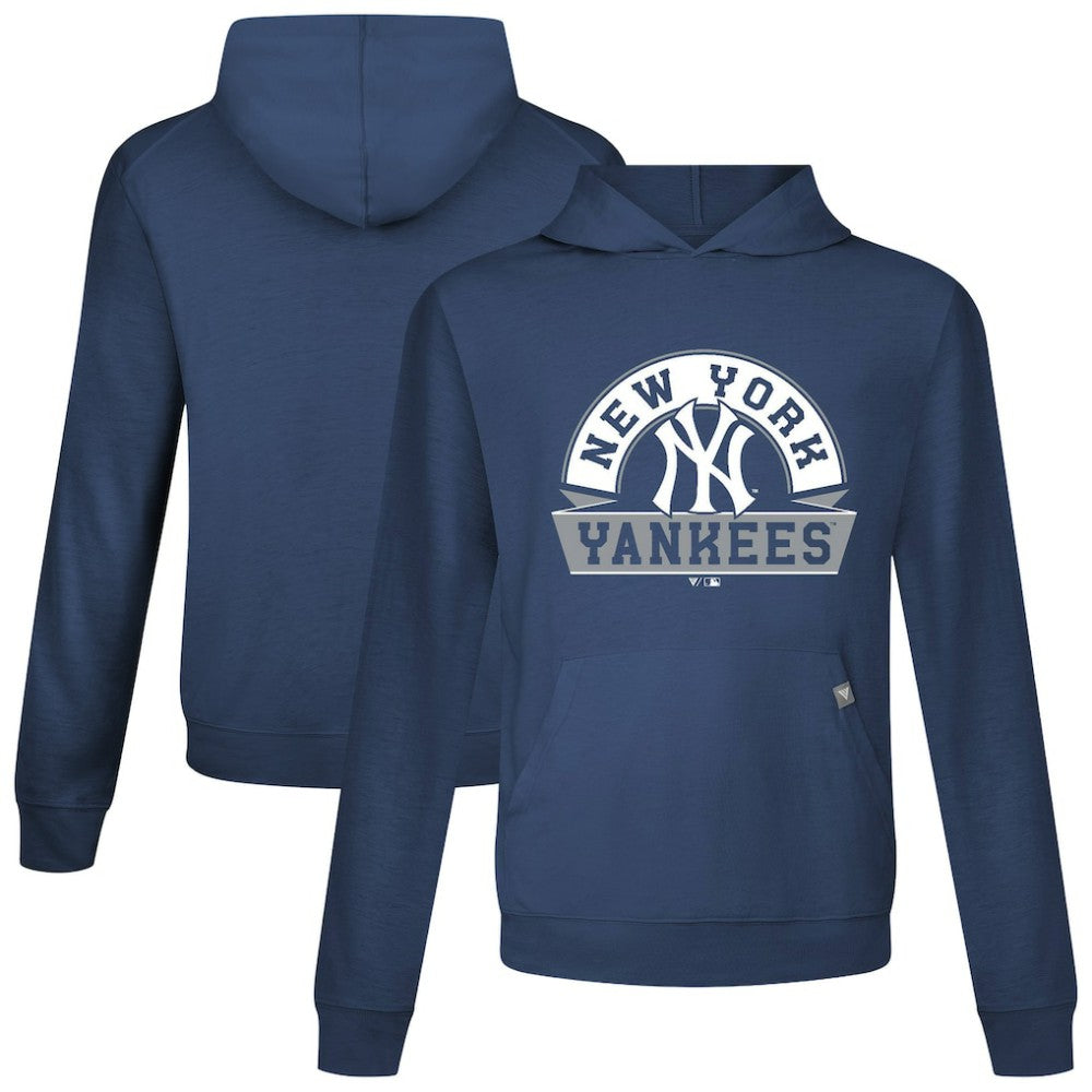 New York Yankees Levelwear Relay Banner Arch Pullover Hoodie - MLB Hoodies
