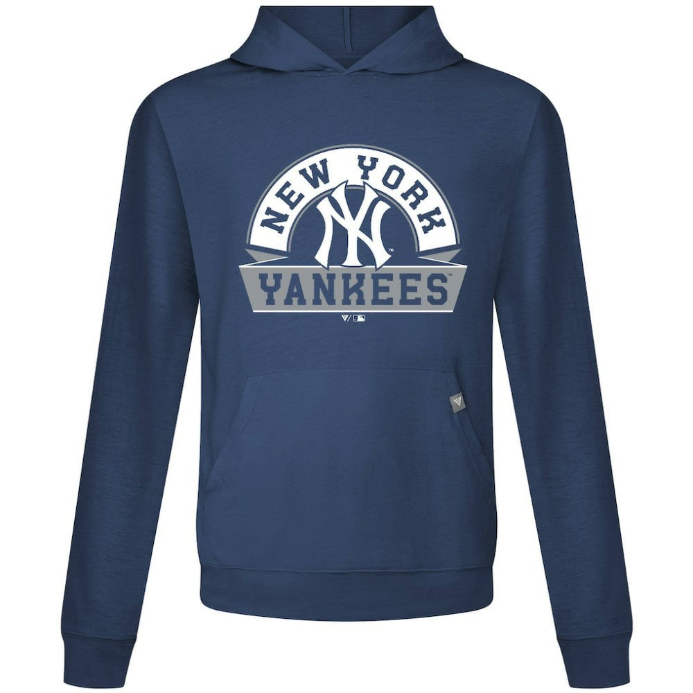 New York Yankees Levelwear Relay Banner Arch Pullover Hoodie - MLB Hoodies