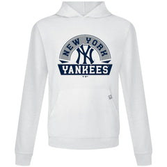 New York Yankees Levelwear Relay Banner Arch Pullover Hoodie - MLB Hoodies