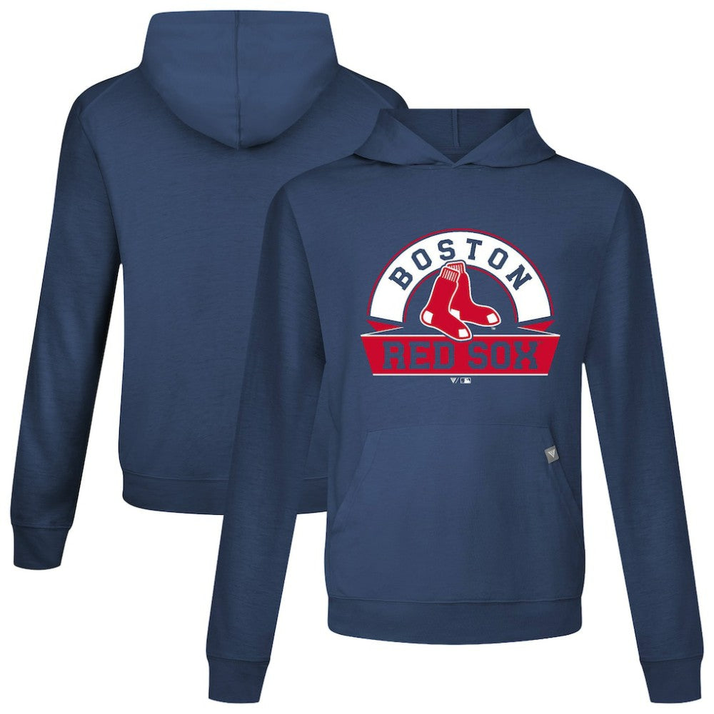 Boston Red Sox Levelwear Relay Banner Arch Pullover Hoodie - MLB Hoodies