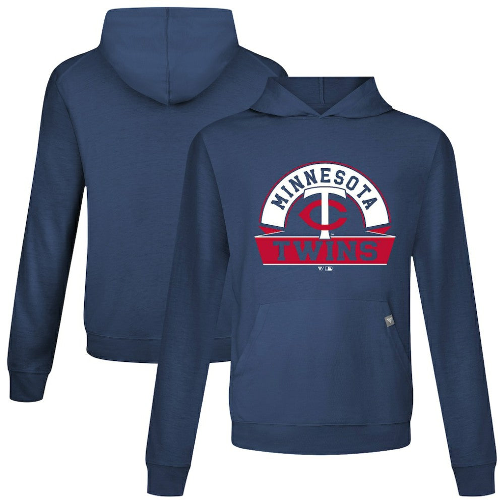 Minnesota Twins Levelwear Relay Banner Arch Pullover Hoodie - MLB Hoodies