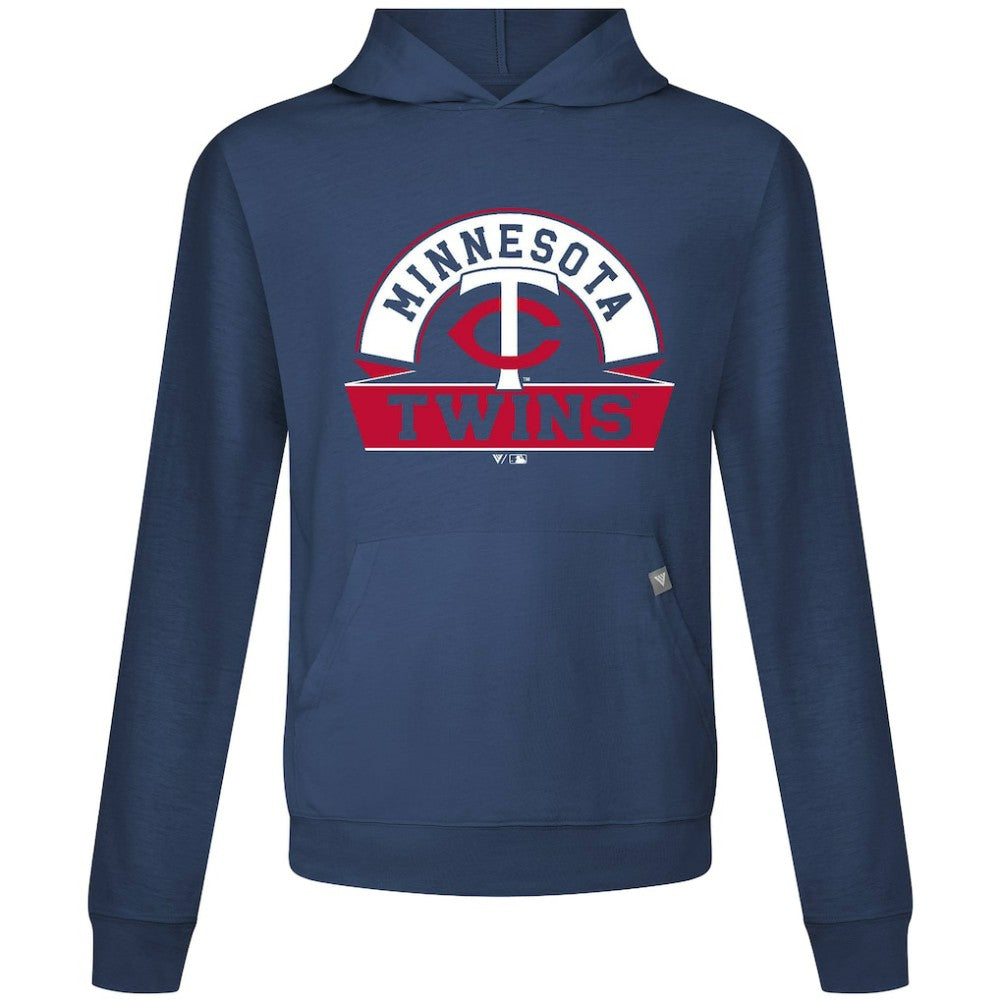 Minnesota Twins Levelwear Relay Banner Arch Pullover Hoodie - MLB Hoodies