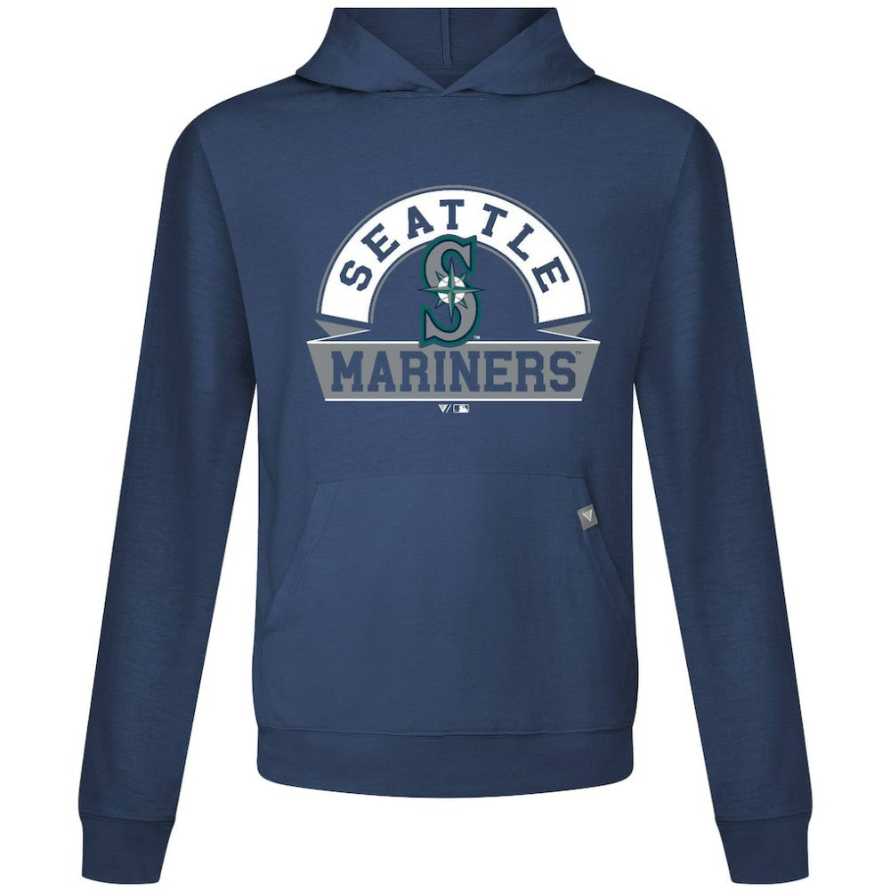 Seattle Mariners Levelwear Relay Banner Arch Pullover Hoodie - MLB Hoodies