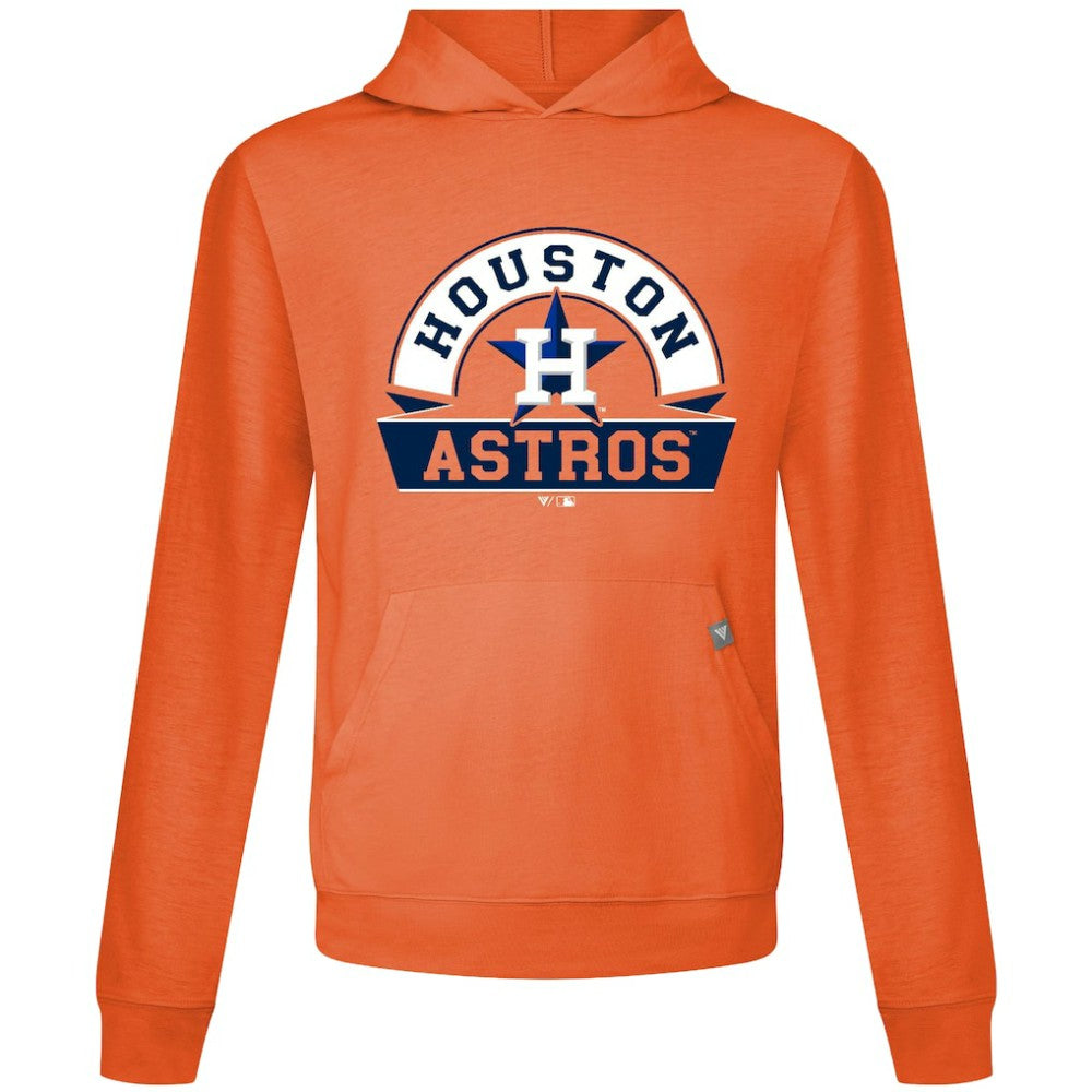 Houston Astros Levelwear Relay Banner Arch Pullover Hoodie - MLB Hoodies