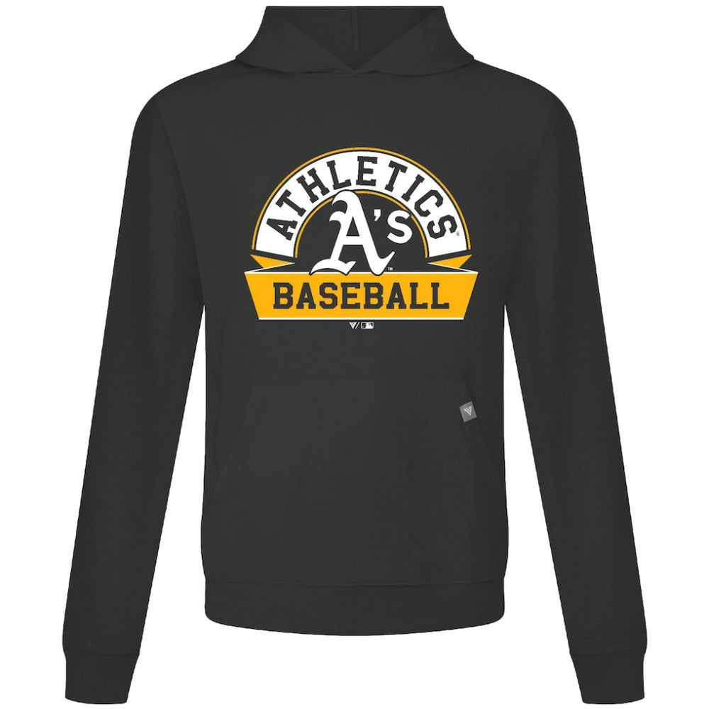 Athletics Levelwear Relay Banner Arch Pullover Hoodie - MLB Hoodies